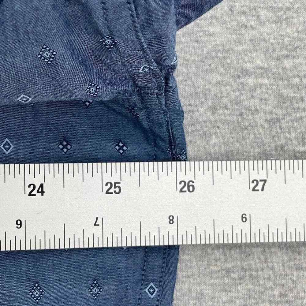 Robert Graham Shirt Mens 2XL Blue Button Up Long Sleeve Contrast Cuffs Classic - Picture 10 of 12